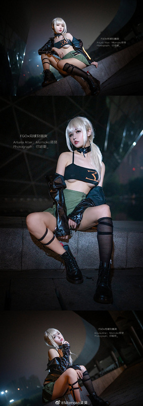 【COS正片】Fate/GrandOrder阿尔托莉雅 Alter 月球女朋友cos Momoko葵葵